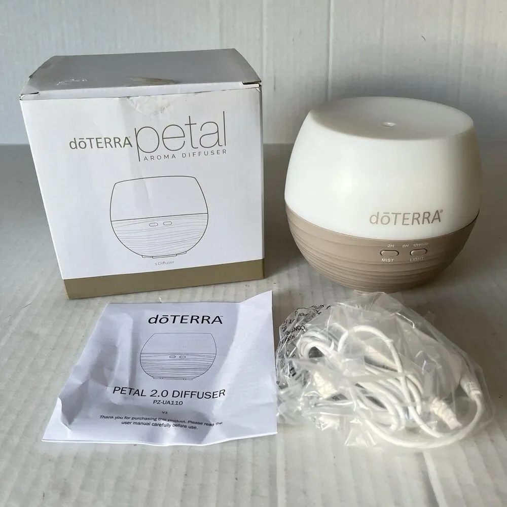 doTerra Petal Aroma Diffuser for Essential Oils  Aromatherapy Device - Open Box